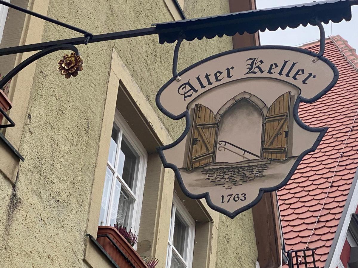 Gaestehaus Alter Keller Ротенбург-на-Таубере Экстерьер фото