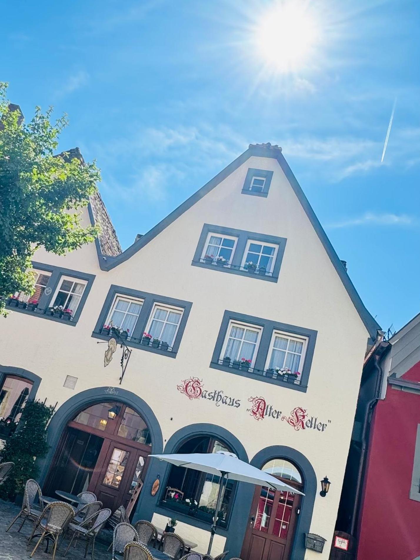 Gaestehaus Alter Keller Ротенбург-на-Таубере Экстерьер фото