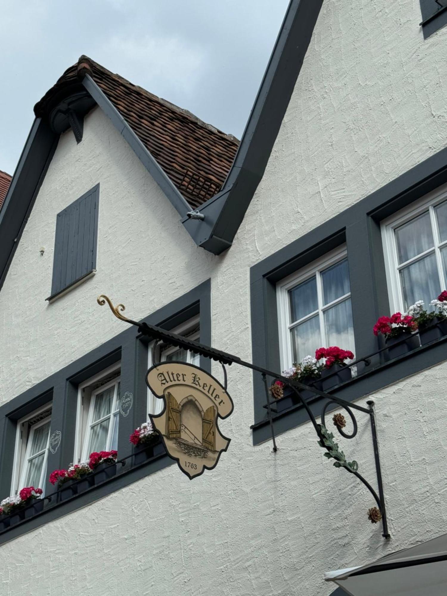 Gaestehaus Alter Keller Ротенбург-на-Таубере Экстерьер фото